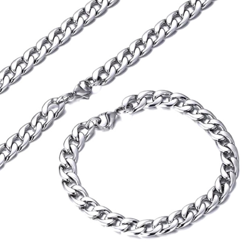 3mm Cuban Chain Necklace For Man 